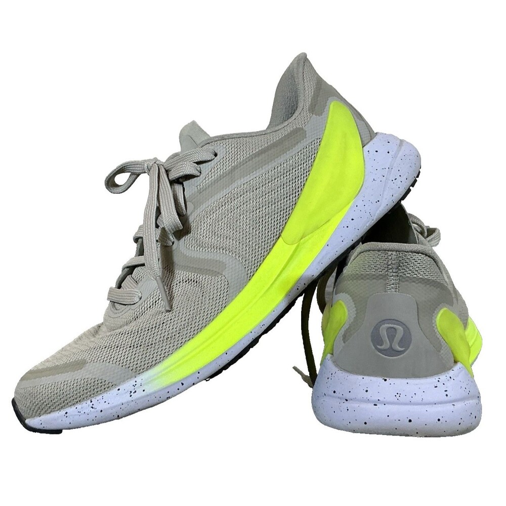 Lululemon Blissfeel 2 Womens 10 M Running Shoes Workout Athletic Raw Linen Iced